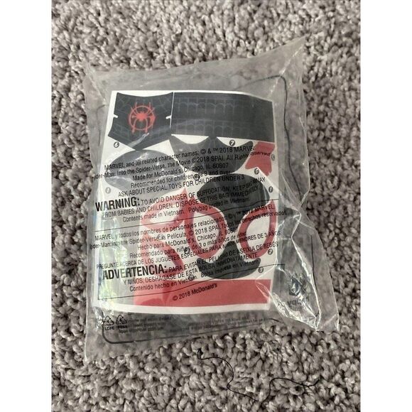Spider-man Into The Spider-Verse McDonalds Toy 201 - Picture 3 of 3